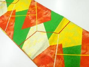 切り嵌め風織出し名古屋帯